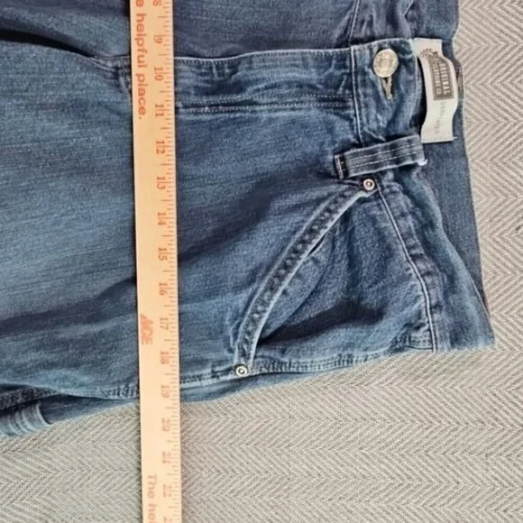 Route 66 Jeans Men's Size 32x34 Light Wash Denim Carpenter Boot Cut 100% Cotton - Picture 15 of 16